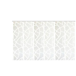 HOME Wohnideen Schiebevorhang Set 6tlg. | weiß | 60 cm | 245 cm |