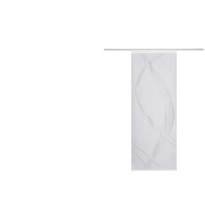 HOME Wohnideen Schiebevorhang - weiß - Materialmix - 57 cm - 145 cm | Möbel Kraft