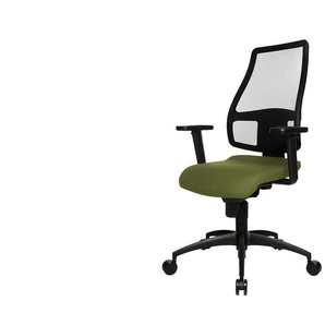 home worx Büro-Drehstuhl - grün - Materialmix - 70 cm - 108 cm - cm 70,0 | Möbel Kraft
