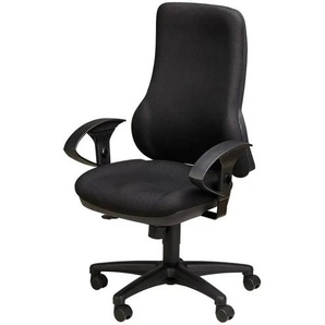 home worx Bürodrehstuhl Home Worx Office 10 - schwarz - Materialmix - 64 cm - 110 cm - cm 64,0 | Möbel Kraft