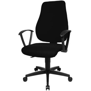 home worx Bürodrehstuhl - schwarz - Materialmix - 64 cm - 104 cm - cm 64,0 | Möbel Kraft