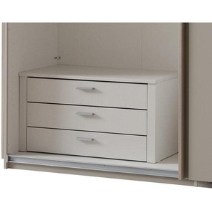 home24 Schubkasteneinsatz, Creme, Holzwerkstoff, 3 Schubladen, 88.6x46.3x44.5 cm, Zubehör