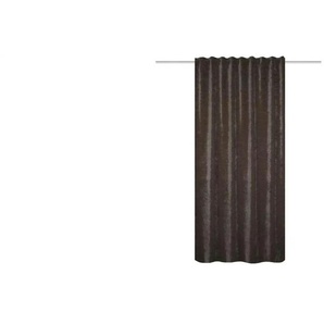 HOMEbasics Fertigschal | braun | Synthetik | 135 cm |