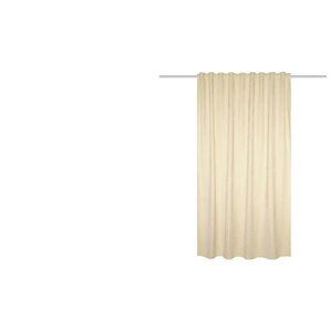 HOMEbasics Fertigschal - creme - Synthetik - 135 cm | Möbel Kraft