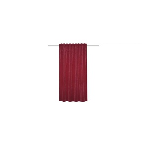HOMEbasics Fertigschal | rot | Synthetik | 135 cm | 145 cm |