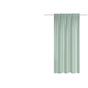 HOMEbasics Verdunklungsschal - grün - Materialmix - 135 cm - 175 cm | Möbel Kraft