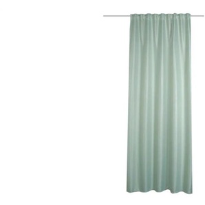 HOMEbasics Verdunklungsschal - grün - Materialmix - 135 cm - 245 cm | Möbel Kraft