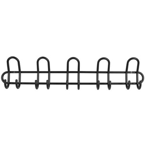 Homeit Coat rack C5 5-peg - black
