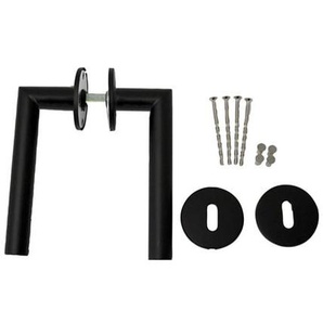Homeit Door Handle With V-handle 19 mm  Matt Black