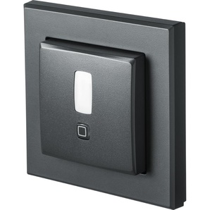 HOMEMATIC IP 159903A0, Bewegungsmelder, 55er Rahmen, innen, anthrazit