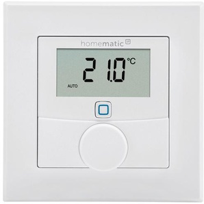 Homematic IP Smart Home Wandthermostat mit Luftfeuchtigkeitssensor, HmIP-WTH-2 143159