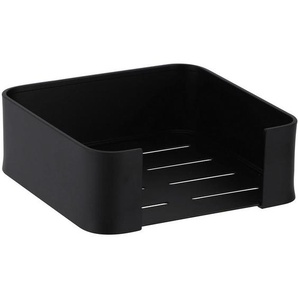 Homeware Profession. Serviettenhalter, Schwarz, Metall, 18.5x6.5x18.5 cm, Lfgb, Wohntextilien, Tischwäsche, Stoffservietten