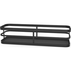 Homeware Profession. Tischorganizer, Schwarz, Metall, 9x7.8x28.4 cm, Ordnen & Aufbewahren, Aufbewahrungskörbe, Organizer