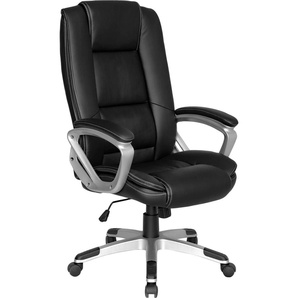 Chefsessel HOMEXPERTS Daryl-XXL Stühle Gr. B/H/T: 57 cm x 116 cm x 63 cm, Kunstleder, schwarz Chefsessel Stühle