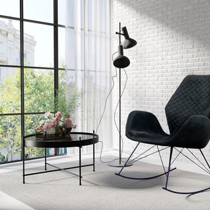 Schaukelstuhl HOMEXPERTS Stühle Gr. B/H/T: 74 cm x 94 cm x 85 cm, Samtstoff, Metall, schwarz Schaukelstühle Stühle