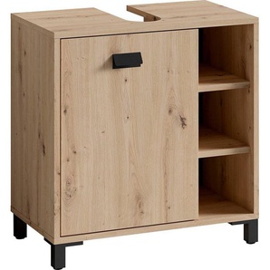 Homexperts Waschbeckenunterschrank Wanda mit praktischem Regal