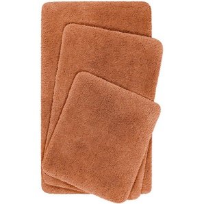 Homie Living Badematte Porto Azzurro, Höhe 30 mm, rutschhemmend beschichtet, fußbodenheizungsgeeignet, schnell trocknend, Polyester, rechteckig, Badteppich, uni, rechteckig & rund, waschbar, Badezimmerteppich