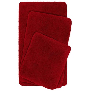 Homie Living Badematte Porto Azzurro, Höhe 30 mm, rutschhemmend beschichtet, fußbodenheizungsgeeignet, schnell trocknend, Polyester, rechteckig, Badteppich, uni, rechteckig & rund, waschbar, Badezimmerteppich