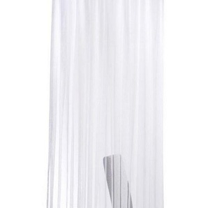 HOMING Gardine Garland, Kräuselband (1 St), transparent, Kräuselgardine, weiß, transparent, Makrame, Wohnzimmer, Schlafzimmer