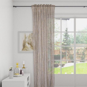 HOMING Gardine Pilla, verdeckte Schlaufen (1 St), halbtransparent, Fertigschal