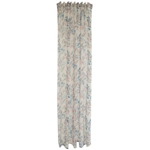 Vorhang HOMING Garret Gardinen Gr. 245 cm, verdeckte Schlaufen, 140 cm, blau (bleu) Verdeckte Schlaufen Fertigschal Garret