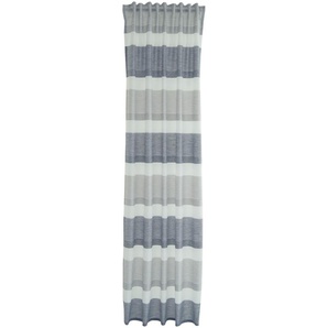 Vorhang HOMING Kamar Gardinen Gr. 245 cm, verdeckte Schlaufen, 140 cm, grau Verdeckte Schlaufen Fertigschal Kamar