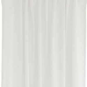 Vorhang HOMING RE-Allen Gardinen Gr. 245 cm, verdeckte Schlaufen, 140 cm, weiß Verdeckte Schlaufen Fertigschal RE-Allen