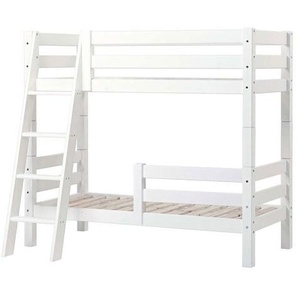 Hoppekids Etagenbett ECO Luxury mit Rausfallschutz, Leiter schräg PRE-A22-3