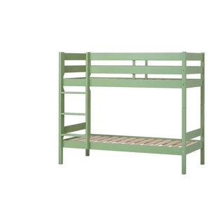 Hoppekids Etagenbett   ¦ grün ¦ Maße (cm): B: 76 H: 140