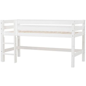 Hoppekids Halbhochbett ECO Luxury, Leiter gerade PRE-A4-1