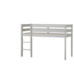 Hoppekids Halbhochbett   ¦ grau ¦ Maße (cm): B: 76 H: 114