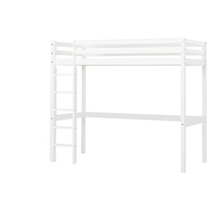 Hoppekids Hochbett  Eco Dream ¦ weiß ¦ Maße (cm): B: 101 H: 177