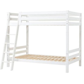 Hoppekids Hohes Etagenbett ECO Luxury, Leiter schräg PRE-A29-12