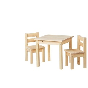 Hoppekids Sitzgruppe 3er-Set  Mads ¦ beige ¦ Maße (cm): B: 28 H: 50