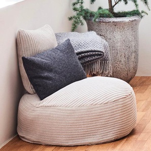 Hoppekids Sitzsack «Winter Wonderland» (1 St), Durchmesser 75cm Bezug abnehmbar