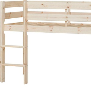 Hoppekids Spielbett ECO COMFORT, Hochbett, in 2 Einzelbetten teilbar, Höhe 72cm, Farbe & Größe & Matratze