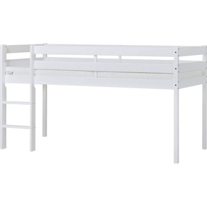 Hoppekids Spielbett ECO COMFORT, Hochbett, in 2 Einzelbetten teilbar, Höhe 72cm, Farbe & Größe & Matratze