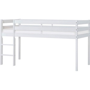 Hoppekids Spielbett ECO COMFORT, Hochbett, in 2 Einzelbetten teilbar, Höhe 72cm, Farbe & Größe & Matratze