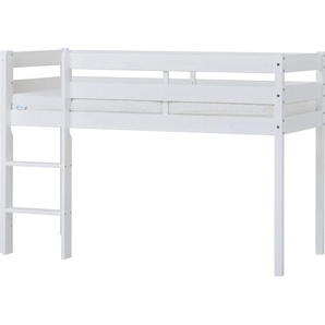 Hoppekids Spielbett ECO COMFORT, Hochbett, in 2 Einzelbetten teilbar, Höhe 72cm, Farbe & Größe & Matratze