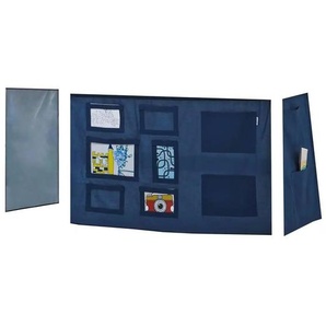 Hoppekids Vorhang für Spielbett 70x160  Creator ¦ blau ¦ Maße (cm): B: 300 H: 72
