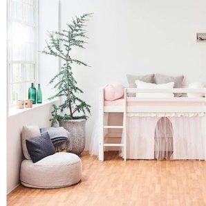 Hoppekids Vorhang für Spielbett 70x160  Winter Wonderland ¦ creme ¦ Maße (cm): B: 300 H: 72