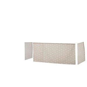 Hoppekids Vorhang für Spielbett 90x200 Pets ¦ grau ¦ Maße (cm): B: 380 H: 72