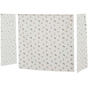 Hoppekids Vorhang Mittelhochbett 70x160  Pets ¦ beige ¦ Maße (cm): B: 300 H: 108