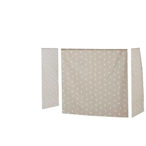 Hoppekids Vorhang Mittelhochbett 70x160  Pets ¦ grau ¦ Maße (cm): B: 300 H: 108