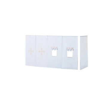 Hoppekids Vorhang Mittelhochbett 90x200  Fairytale Knight ¦ blau ¦ Maße (cm): B: 380 H: 108