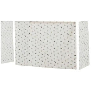 Hoppekids Vorhang Mittelhochbett 90x200 Pets ¦ beige ¦ Maße (cm): B: 380 H: 108
