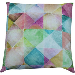 Kissenhülle HOSSNER - HOMECOLLECTION Loreen Kissenbezüge Gr. B/L: 40 cm x 40 cm, 2 St., Baumwolle, bunt (bunt, blau, grün, lila, rosa) Kissenbezüge gemustert
