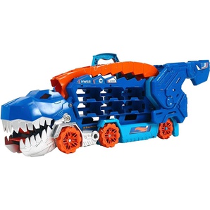 Hot Wheels Spielzeug-Transporter Ultimative Transporter, mit Rennstrecke, mit Licht und Sound