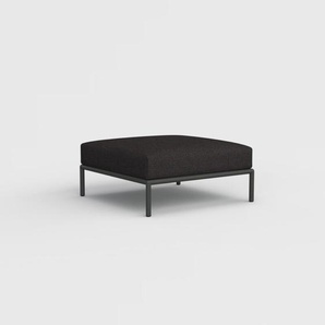 Houe Level Loungehocker - Sunbrella Natté Sooty grey 12203-5751