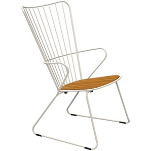 HOUE PAON Loungesessel Bambus/Stahlgestell